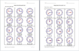 Clock manipulatives + Time worksheets Bundle