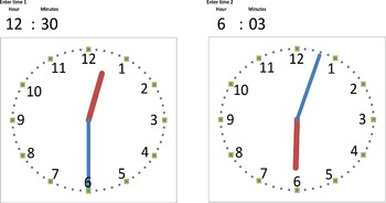 Preview of Clock spreadsheet (Excel)