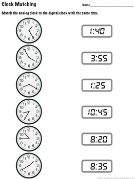 Clocks - 2nd Grade Common Core 2.MD.7 by Lisa Tarman | TpT