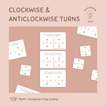 Preview of Clockwise & Anticlockwise Turns Activity