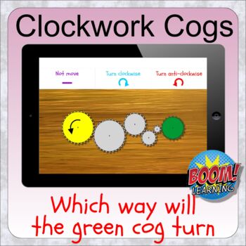 Preview of Clockwork Cogs (BOOM digital distance learning)