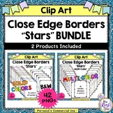 Close Edge Star Borders - Star Solid Borders plus Multi-Co