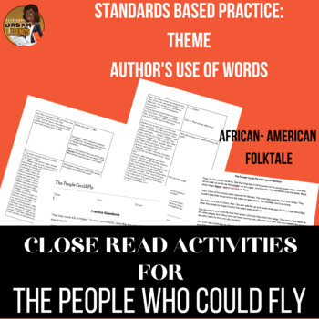 Preview of Close Read Practice: The People Who Could Fly