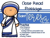 Close Read: Saint Teresa of Calcutta