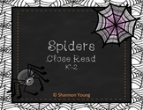 Close Read-Spiders
