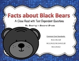 Close Read With Text Dependent Questions Black Bears Nonfi