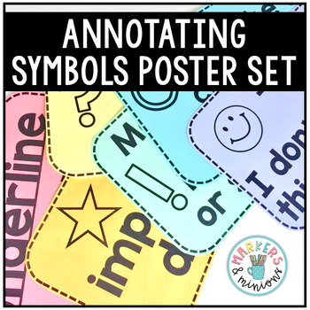 Preview of Text Annotation Symbols (Poster Set)