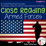 Close Reading Armed Forces