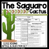 "The Saguaro Cactus" Close Reading Article and Question Set