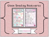 Close Reading Bookmarks!