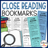 Close Reading Bookmarks