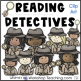 Close Reading Detectives Clip Art