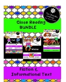 Close Reading Fiction and Informational Text Fall, Winter,