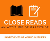 Close Reading: Gratitude