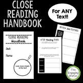 Close Reading Handbook for ANY Text