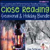 Close Reading Holiday and Winter Bundle