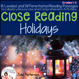 Close Reading Holidays