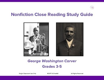 Preview of Nonfiction Close Reading Study Guide