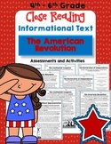 Close Reading Informational Text and Comprehension - The A