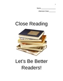 Close Reading Introduction Lesson (student packet)