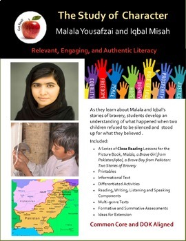 Preview of Malala Yousafzai and Iqbal Misah: Exploring Social Activism