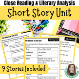 Short Story Units with Comprehension Questions Lesson Plan