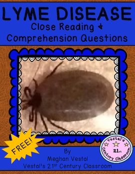 Preview of Lyme Disease Close Reading
