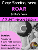 Poetry They Will LOVE: "Roar" by Katy Perry- Close Reading