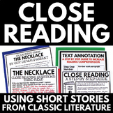 Close Reading Passages for Middle School - Close Reading G