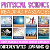 Physical Science Reading Passages Differentiated Close Rea