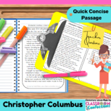 Christopher Columbus: Non-Fiction Reading Passage