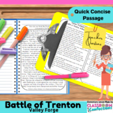 George Washington: Trenton: Valley Forge: Non-Fiction Read
