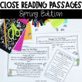 Close Reading Passages | Spring | Comprehension