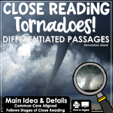 Close Reading Passages and Questions for Tornadoes! Main I