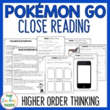 Pokemon Go Reading Comprehension Passages and Questions