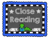 Close Reading Posters