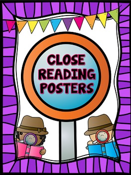 Preview of Close Reading Posters