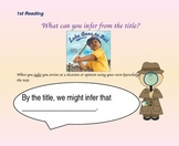 Close Reading Question slides for Luke Goes to Bat