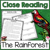 Close Reading Rainforest Biome