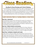 Close Reading: Rubrics for Annotating Fictional Text