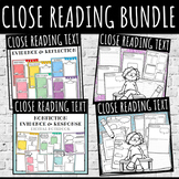 Close Reading Signpost Resources BUNDLE - Nonfiction and F