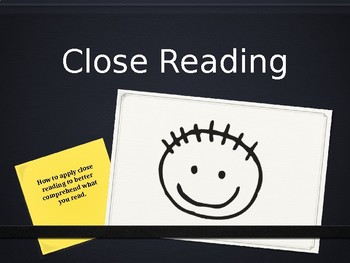 Preview of Close Reading Strategies