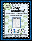 Close Reading Task Card Station and Choice Boards