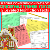 Reading Comprehension Passages Christmas Test Prep