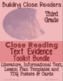 3rd Grade Interactive Notebook: Tools for Close Reading, Assessment & Response