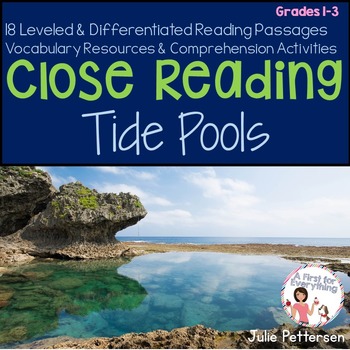 Preview of Close Reading Tide Pools