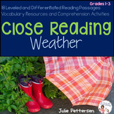 Close Reading Weather
