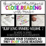 Close Reading With Music-Engage Your Readers-Volume 2 Bund