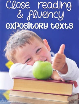Preview of Close Reading and Fluency {Expository Texts}