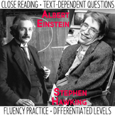 Close Reading and Fluency Practice  Albert Einstein & Step